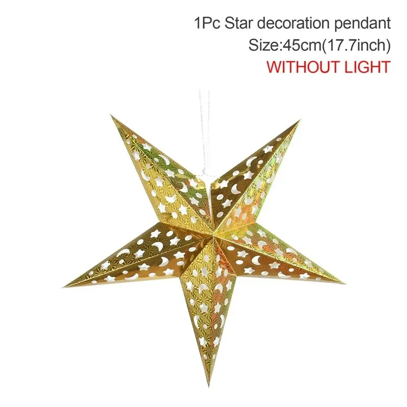 Hollow Star Hanging Pendants