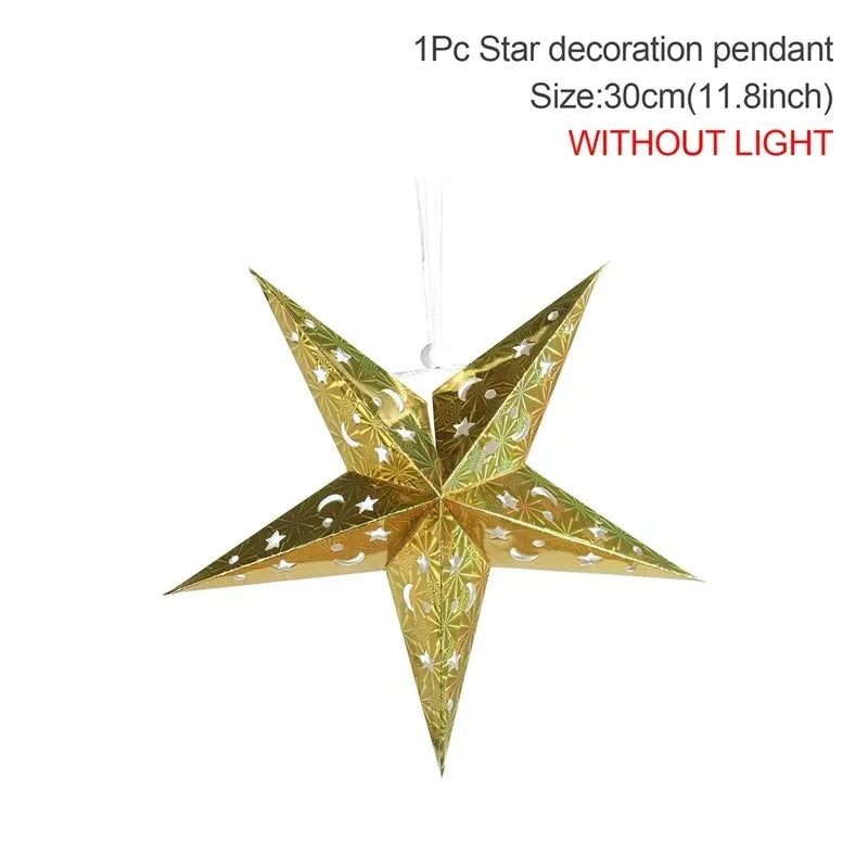 Hollow Star Hanging Pendants