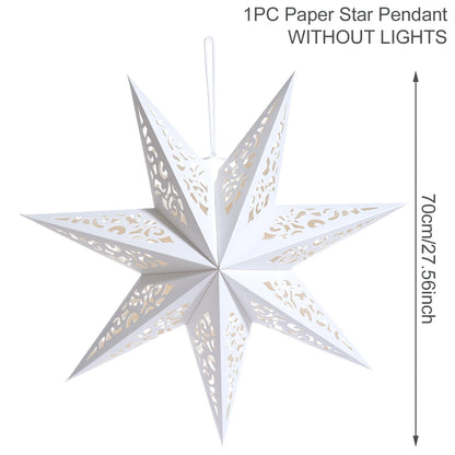 Hollow Star Hanging Pendants