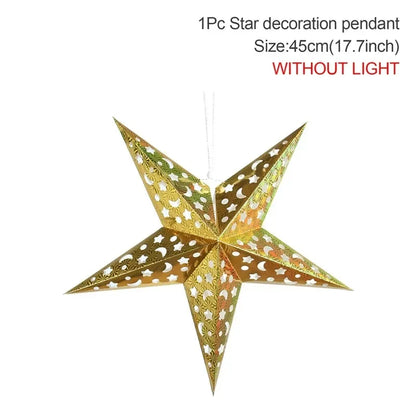Hollow Star Hanging Pendants