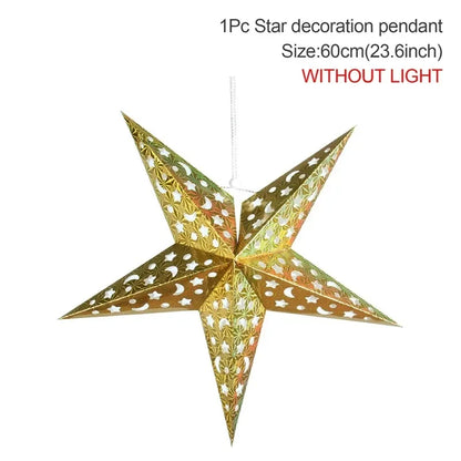Hollow Star Hanging Pendants