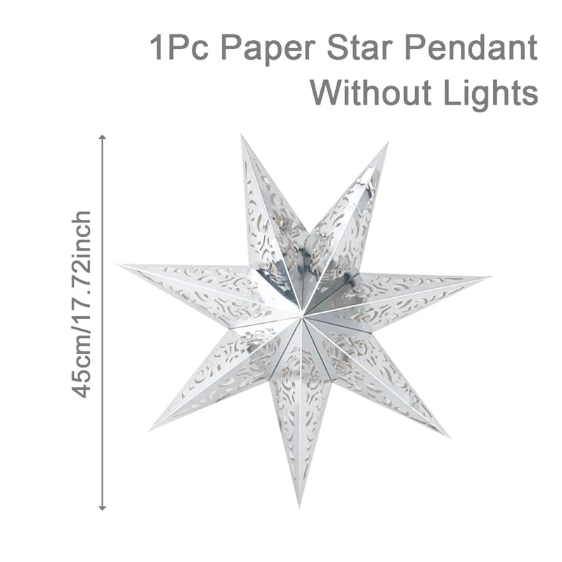 Hollow Star Hanging Pendants