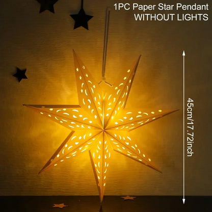 Hollow Star Hanging Pendants