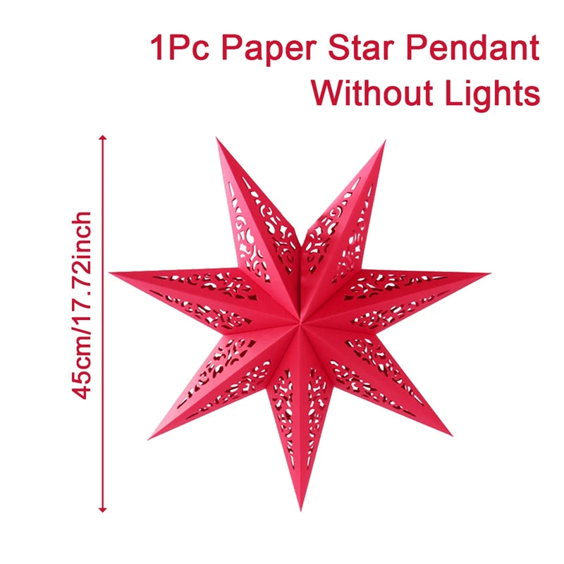 Hollow Star Hanging Pendants