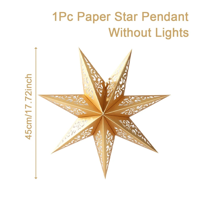 Hollow Star Hanging Pendants
