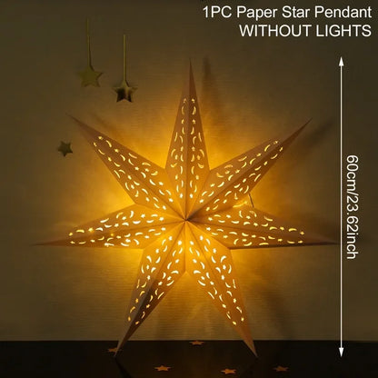 Hollow Star Hanging Pendants