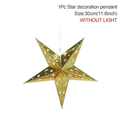 Hollow Star Hanging Pendants